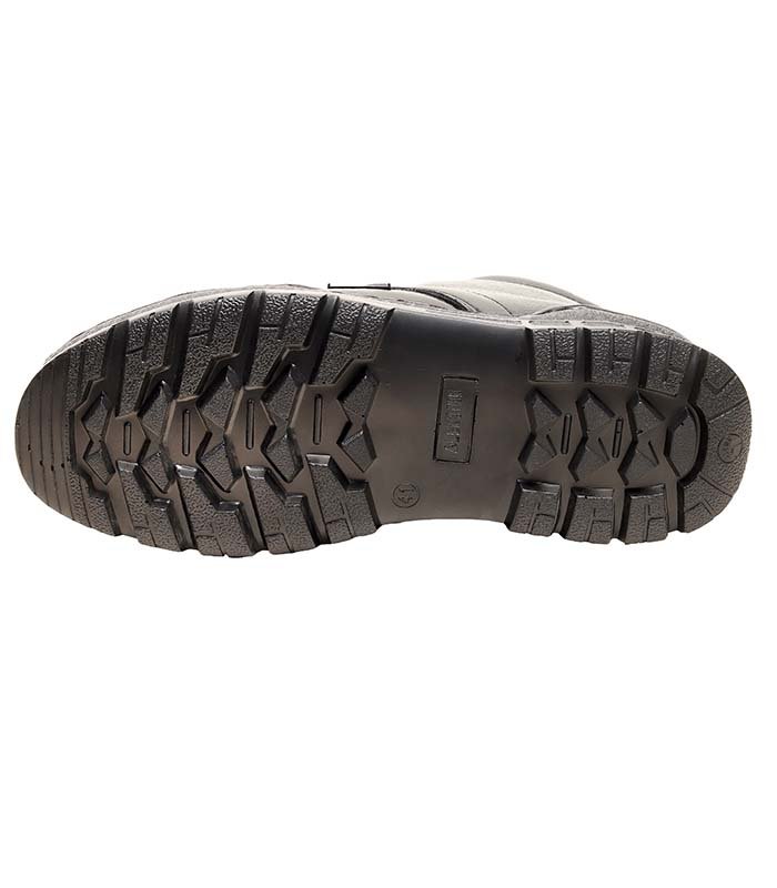 Alentino Genuine Leather Uniform Police Boot For Black. 5