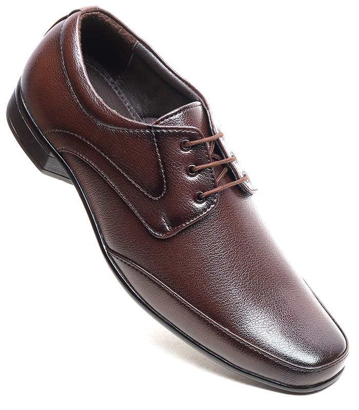 Alentino Men Brown Derby Shoes10