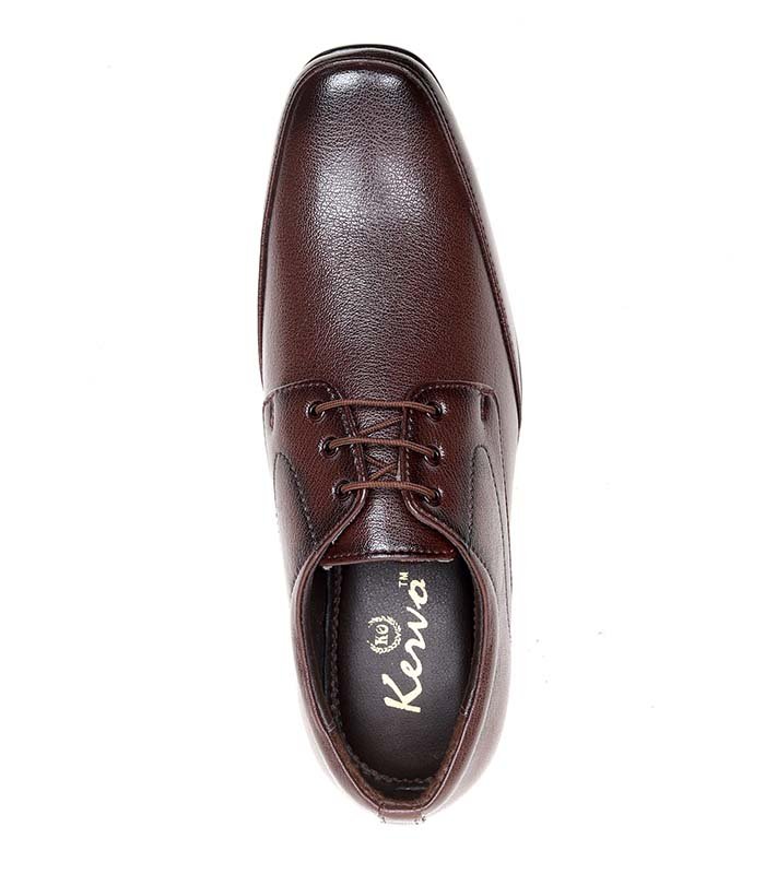 Alentino Men Brown Derby Shoes4